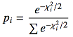 probability of parameter x